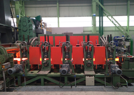 Lò sưởi cảm ứng cho thanh và dây cán liên tục